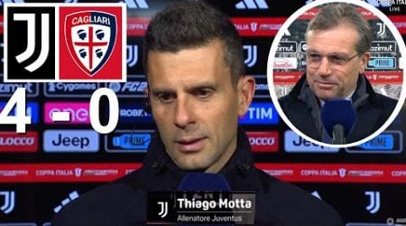 Thiago Motta Cristiano Giuntoli Intervista Post Juventus 4 vs 0 Cagliari 17/12/2024