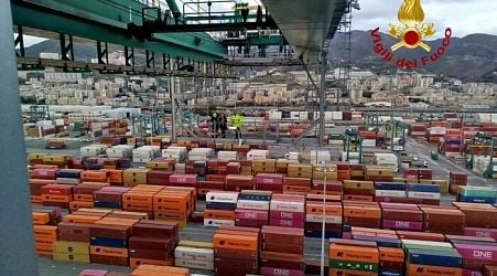 Worker crushed to death at port of Genoa