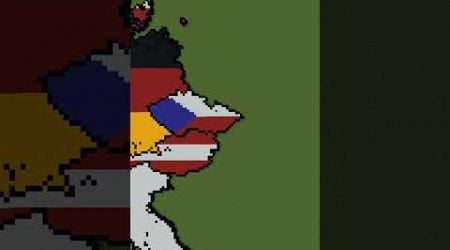 Medium Scale Czechia and Slovakia #minecraft #maps #flags #czech #slovakia #geography #earth