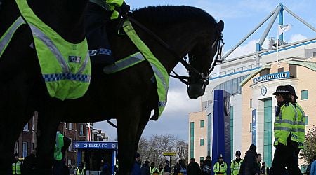 Huge police presence for Chelsea v Shamrock Rovers as figures dwarf Spurs v Manchester United