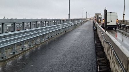 Danube Bridge at Ruse to Reopen to Traffic Ahead of Holiday Season, Repairs to Resume Jan. 8