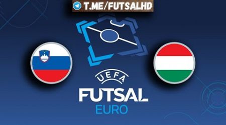 Slovenia - Hungary #futsal UEFA Futsal Euro - Qualification 18.12.2024