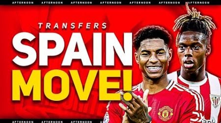 Rashford Spain SWAP? Amorim WANTS Mendes! Man Utd News