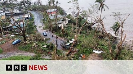 Mayotte: Growing fears of high death toll after Cyclone Chido | BBC News