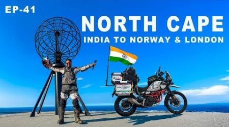 25000 km SOLO Motorcycle JOURNEY to NORTHCAPE | INDIA TO NORWAY &amp; LONDON | Ep-41