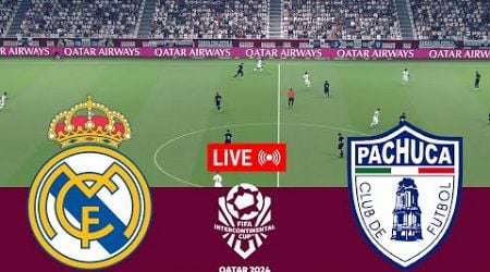 [LIVE] Real Madrid vs Pachuca. 2024 Intercontinental Cup Final Full match - Video game simulation