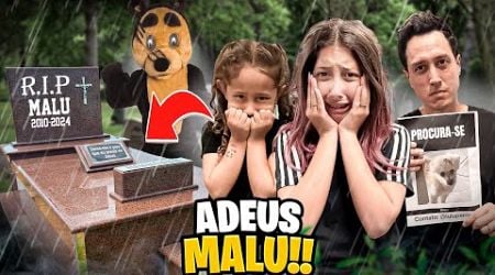 MINHA CACHORRINHA MORREU *adeus Malu