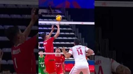 Incredible shot #volleyball #volley #volleyballworld #epicvolleyball #bulgaria #francevolleyball