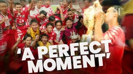 Singapore football&#39;s perfect moment: Lions recount winning 1994 M-League and Malaysia Cup double