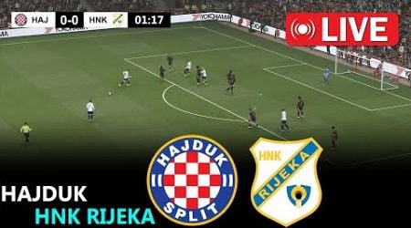 Hajduk Split vs Hnk Rijeka l Croatia HNL 2024 | eFootball Pes 21 Gameplay l Rony Gameplay