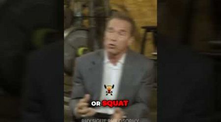 Why Arnold loved to work out