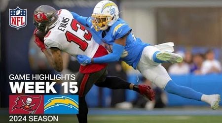 Tampa Bay Buccaneers vs. Los Angeles Chargers Game Highlights | NFL 2024 Season Week 15