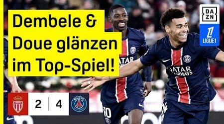 Spektakel im Top-Spiel! Paris dreht die Partie: AS Monaco - PSG | Ligue 1 | DAZN Highlights