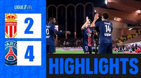 Monaco vs PSG 2-4 Extended Highlights | Ligue 1 2024-2025