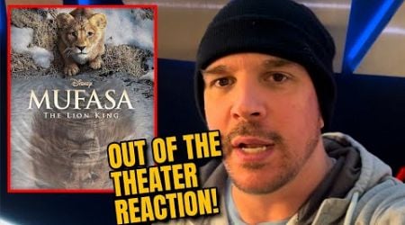 Mufasa: The Lion King Out Of The Theater Reaction!