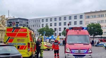 Several people, including police officer, wounded by knife attacker in Germany