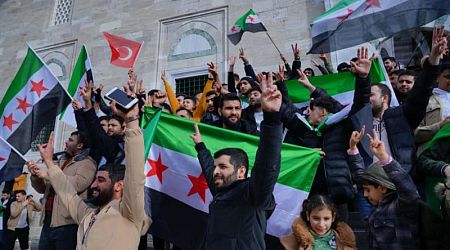 Syrian refugees in Turkey celebrate al-Assad's fall