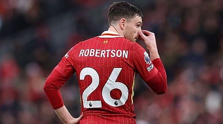 Player ratings: Robertson red leaves Liverpool with huge task