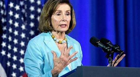 Pelosi has hip replacement surgery at a US military hospital in Germany after a fall