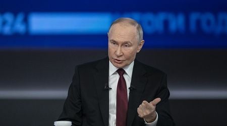 Putin says ready to negotiate with any legitimate Ukrainian leader