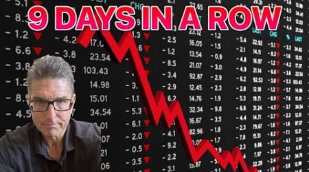 DOW JONES SUFFERS 9 CONSECUTIVE DAYS OF LOSSES FIRST TIME SINCE 1978; MORTGAGE LAYOFFS ARE COMING