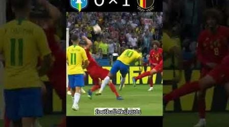 Brazil VS Belgium | World Cup 2018 #football #shorts #youtube #brazi #belgium #worldcup2018