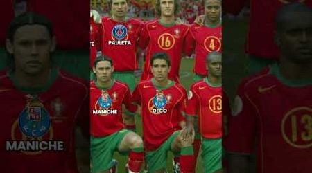 Squad Portugal EURO 2004 I Players Club #portugal #duniabola