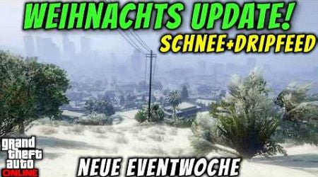 WEIHNACHTS EVENT! GESCHENKE, SCHNEE, NEUE AUTOS und GELDBONI | GTA Online NEUE Eventwoche in 2024