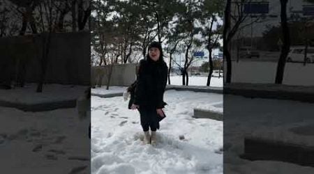 First Snow di Korea!