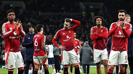 Man United's poor defending boosts Tottenham in Carabao Cup