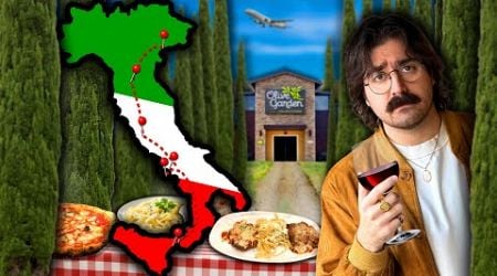 Can Olive Garden compete with the nation of Italy?