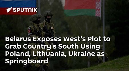 Belarusian TV Unveils Plan to Seize Country's Southern Regions From Poland, Lithuania and Ukraine