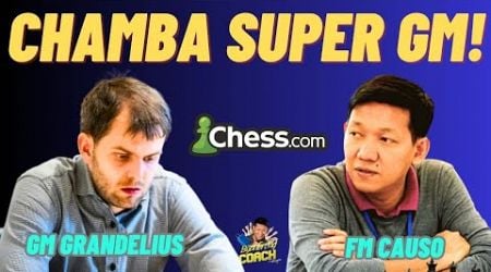 SWEDEN NO.1 vs Biyaherong Coach! Super GM Grandelius vs Coach Pogi