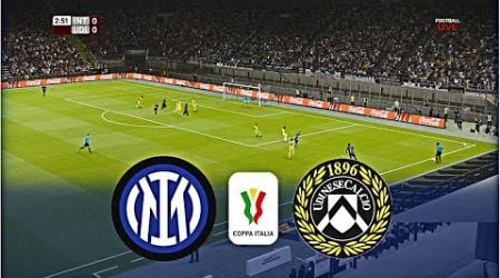 INTER MILAN vs UDINESE | COPPA ITALIA 2024/25