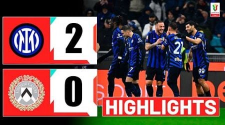 Gol di Kristjan Asllani Olimpio | Inter-Udinese 2-0 | Gli Highlights | Coppa Italia 2024