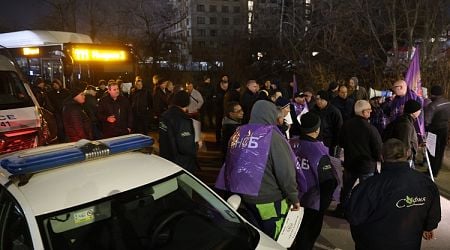 Public Transport Employees in Sofia Protest, Demanding Start of Negotiations for New Collective Labour Agreement