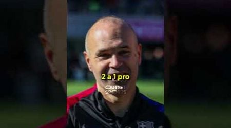 O XAVI e o INIESTA jogaram JUNTOS DE NOVO