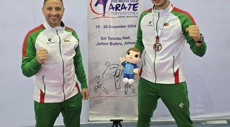 Nikolay Hristov Wins Bulgaria's First-Ever Medal in Karate for Deaf Athletes in Malaysia