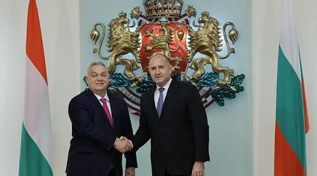 President Radev Confers with Hungarian Prime Minister Orban in Sofia 