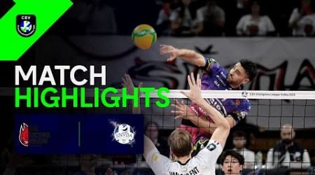 Highlights I Sir Sicoma Monini PERUGIA vs. SAINT-NAZAIRE VB Atlantique I CEV CL Volley 2025