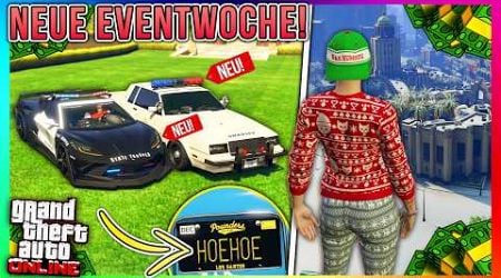 Schnee ist da + Kranke Eventwoche! 2 Polizei Autos, 4 gratis Autos, Railgun &amp; mehr! GTA Online News