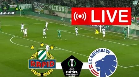 SK RAPID WIEN x KOPENHAGEN LIVE I UEFA CONFERENCE LEAGUE 2024 I SPIEL LIVE