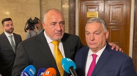 GERB leader Borissov Meets with Hungarian Prime Minister Orban