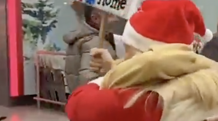 Watch: Emotional moment mother and daughter reunite at Dublin Airport for Christmas