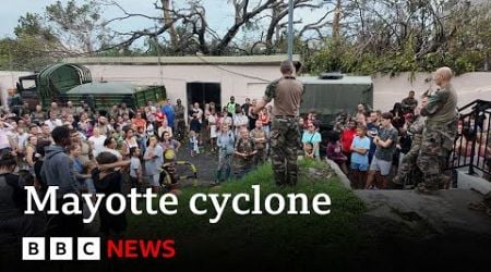 Several hundred feared dead in Mayotte cyclone | BBC News