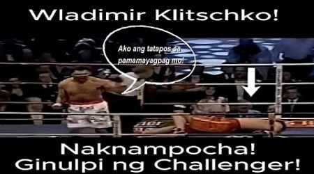 Hanep! Klitschko ginulpi lang ng challenger