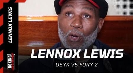 Lennox Lewis breaks down Usyk-Fury 2 and reacts to Wladimir Klitschko return