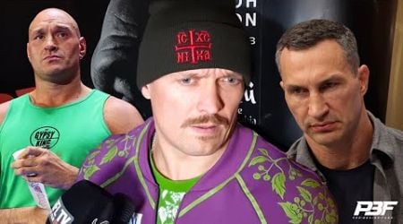 OLEKSANDR USYK REACTS TO TYSON FURY GAMEPLAN RUMOURS FOR REMATCH, TALKS WLADIMIR KLITSCHKO COMEBACK