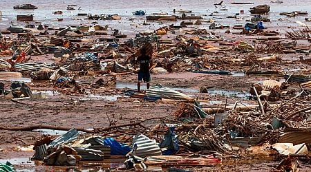 EU mobilises for cyclone-ravaged Mayotte as Macron hits back at angry crowds