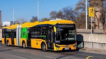 PHOTOS: Brand-new, Hungarian-made articulated e-buses will serve passengers from 2025